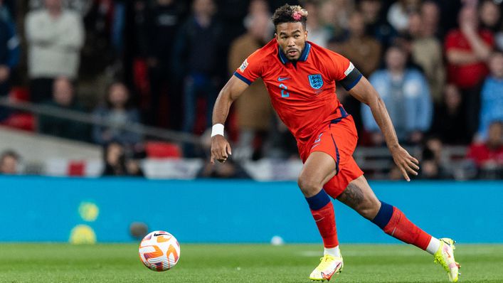 Reece James and Luke Shaw look set to be England's first-choice wing-backs in Qatar