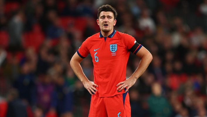 Harry Maguire endured another difficult night for England against Germany