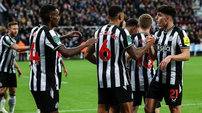 Newcastle will face Manchester United in the next round of the Carabao Cup