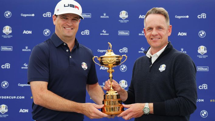 Zach Johnson and Luke Donald are this year's Ryder Cup captains