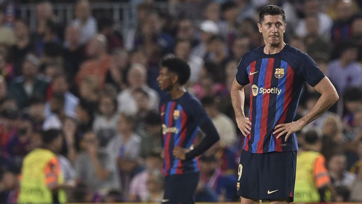 Barcelona have been eliminated at the Champions League group stage for the second season running