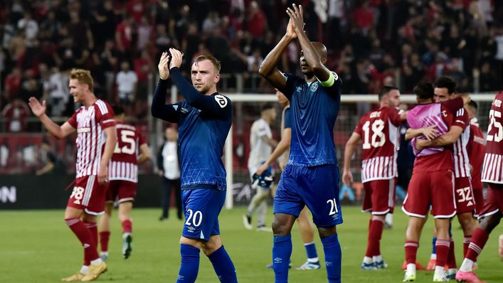 West Ham slipped to defeat against Olympiacos in the Europa League