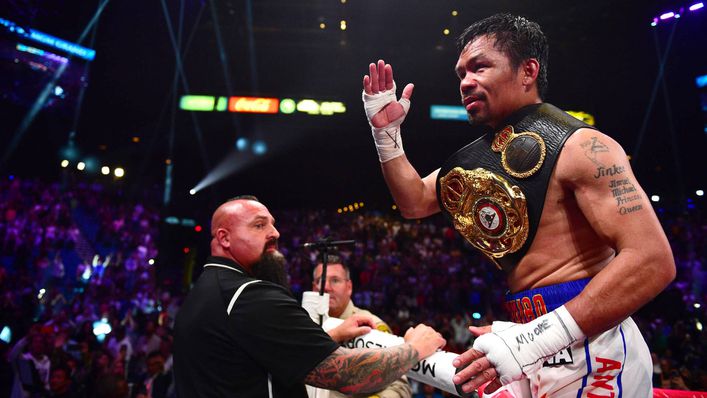 Manny Pacquiao has won 62 of his 72 professional bouts