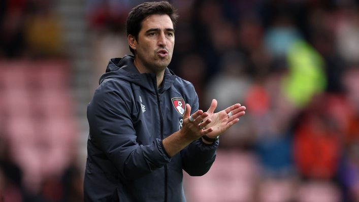 Bournemouth boss Andoni Iraola will be hoping his side can get back to winning ways on Sunday
