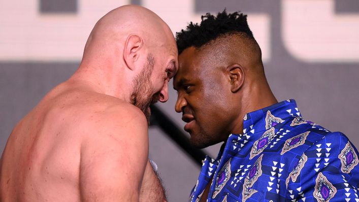 Tyson Fury and Francis Ngannou will trade leather on Saturday