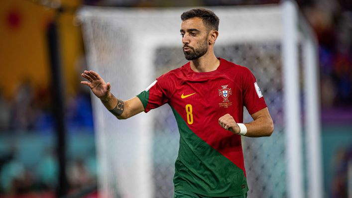 Bruno Fernandes provided two assists in Portugal's win over Ghana