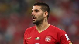 Aleksandar Mitrovic was not given much service against Brazil but will hope for better when Serbia take on Cameroon