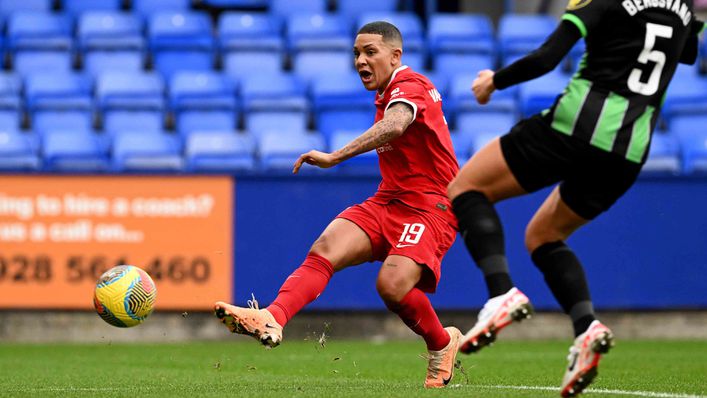 Shanice van de Sanden scored against Brighton