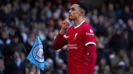 Trent Alexander-Arnold scored Liverpool's equaliser at Manchester City on Saturday