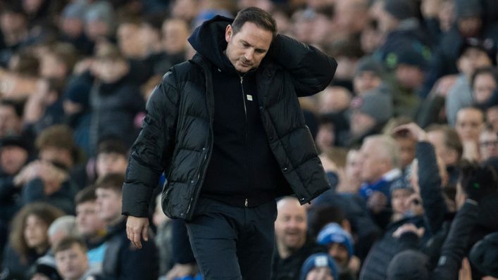 Frank Lampard's Everton are facing another relegation scrap