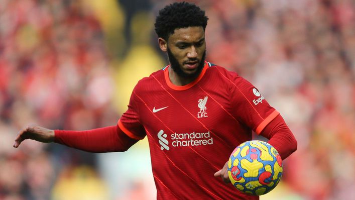 Joe Gomez is now Liverpool's fourth-choice centre-back after a spell on the sidelines with injury