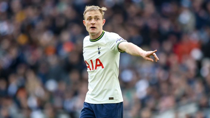 Oliver Skipp has replaced the injured Rodrigo Bentancur in Tottenham's side