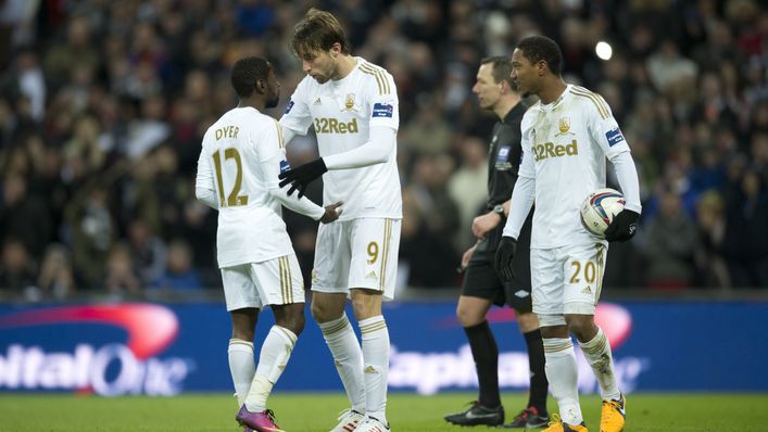 Nathan Dyer was furious at being denied a League Cup final hat-trick