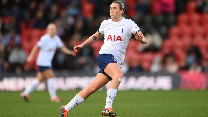 Grace Clinton has been one of Tottenham's top performers in the Women's Super League this season