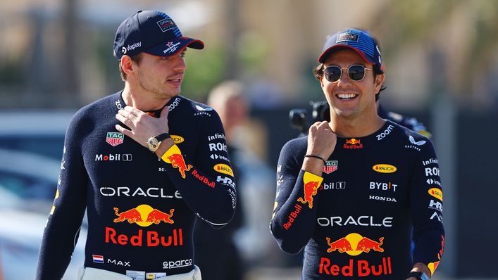 Max Verstappen and Sergio Perez have been concentrating on the task at hand