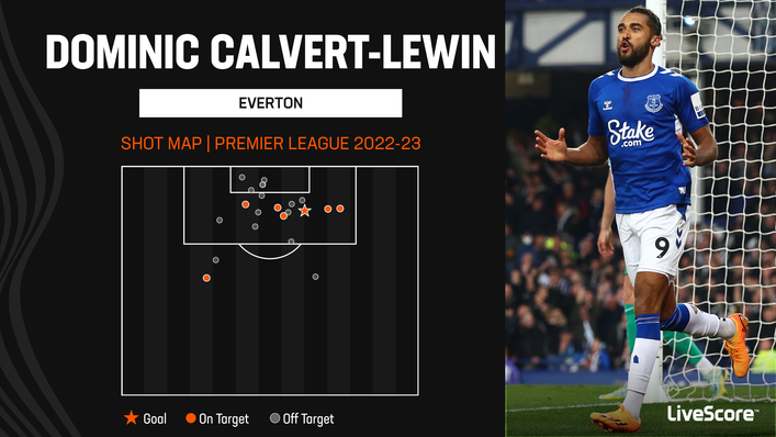 Dominic Calvert-Lewin's impact has been limited by injuries this season