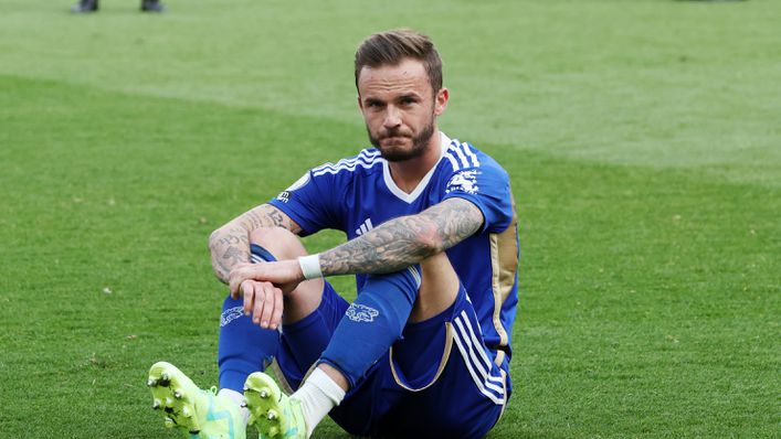 James Maddison was unable to prevent Leicester's relegation to the Championship
