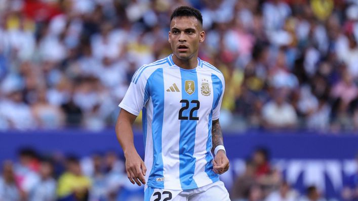 Lautaro Martinez has scored in each of Argentina's first two matches at the Copa America.