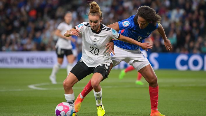 Germany's Lina Magull has been one of the standout midfielders at Women's Euro 2022