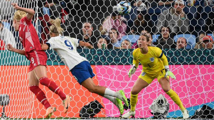 Amalie Vangsgaard almost snatched a point for Denmark against England