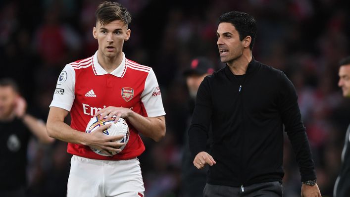 Mikel Arteta appears keen to keep Kieran Tierney at Arsenal