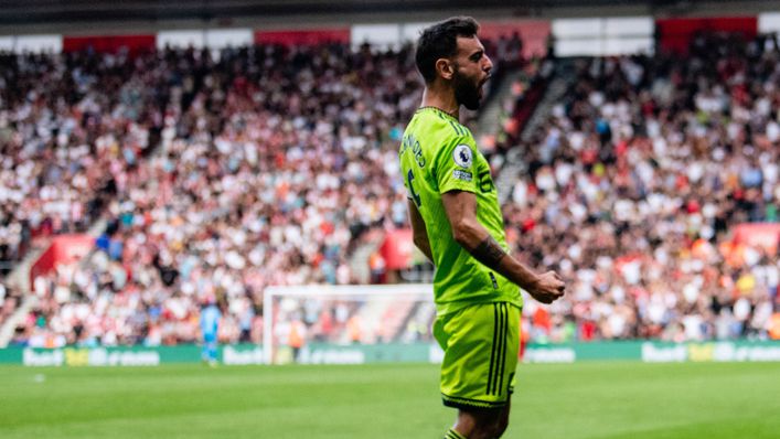 Bruno Fernandes netted the winner at Southampton
