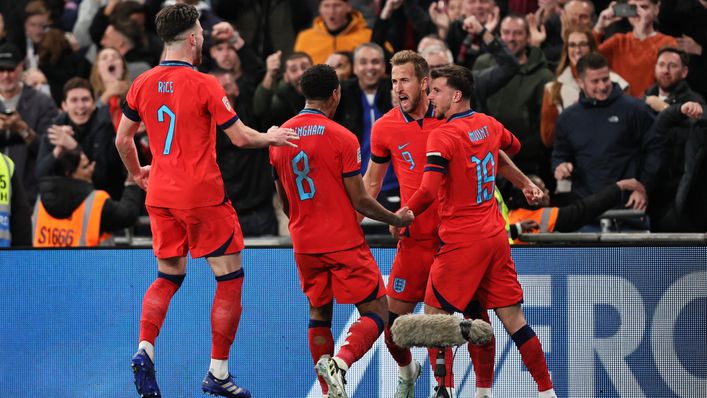England may face a tough path to Euro 2024 qualification after relegation from their Nations League group