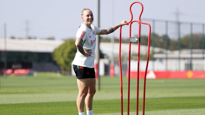 Leah Galton joined Manchester United from Bayern Munich in July 2018