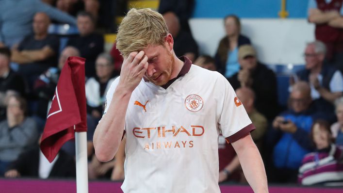 Kevin De Bruyne will not return to action until 2024