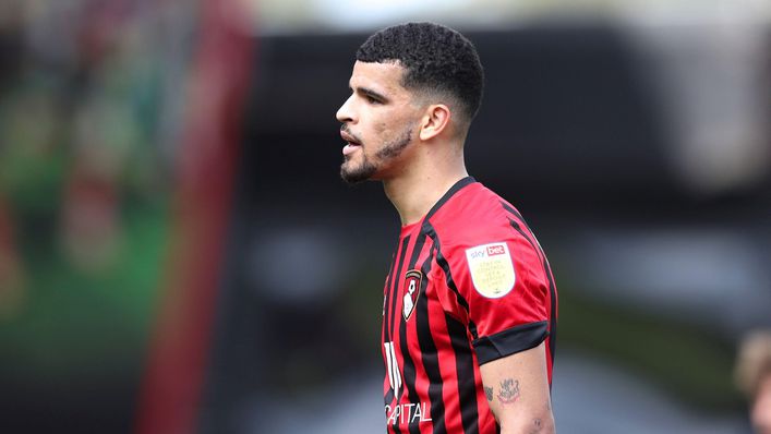 Bournemouth striker Dominic Solanke is set to miss out