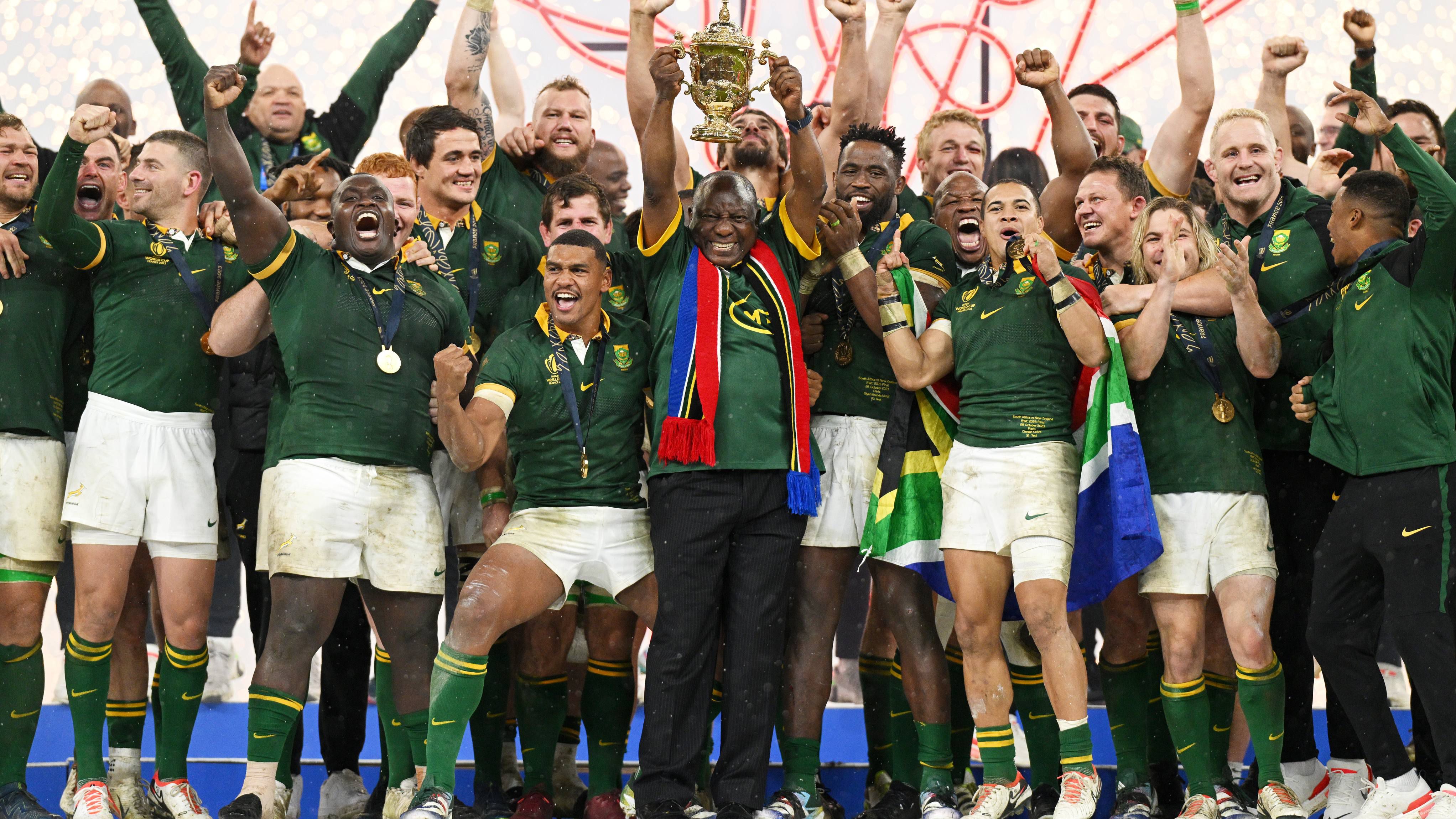 South Africa beat New Zealand in bruising Rugby World Cup final | LiveScore