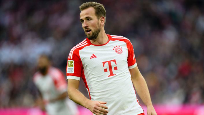 Harry Kane scored a stunning goal from inside his own half as Bayern Munich thrashed Darmstadt
