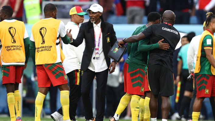 Rigobert Song's Cameroon fought back from two goals down to draw 3-3 with Serbia