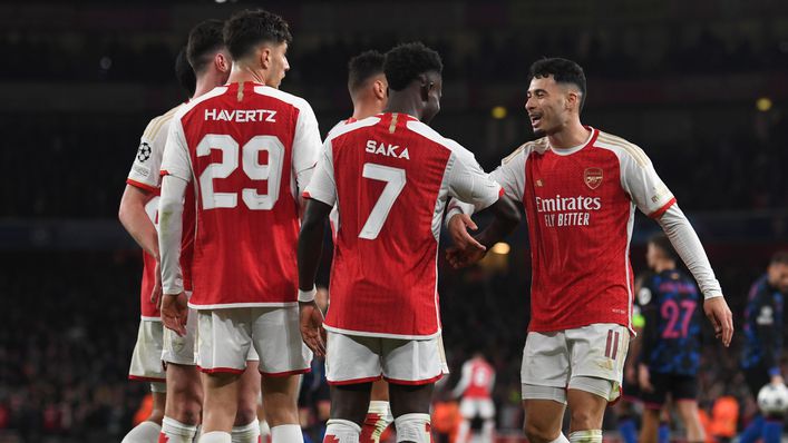 Arsenal need just a point against Lens to seal progression to the Champions League knockout stage