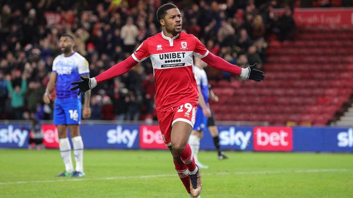 Chuba Akpom was Middlesbrough's hat-trick hero against Wigan on Boxing Day