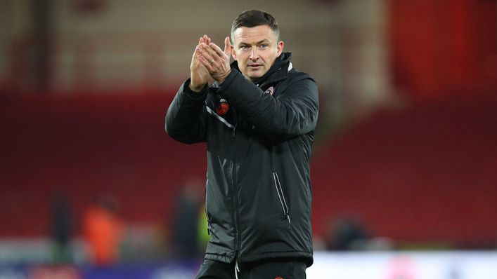 Paul Heckingbottom's Sheffield United side sit second in the Championship standings