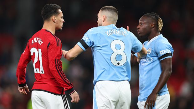 Things got heated during the last Manchester derby