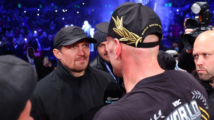 Oleksandr Usyk's proposed fight with Tyson Fury could not be made