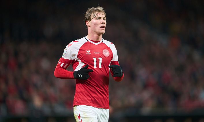 Rasmus Hojlund has been in fine form for both club and country this term