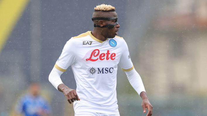 Napoli striker Victor Osimhen is high on Manchester United's wanted list this summer