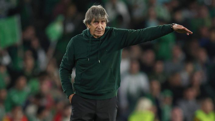 Manuel Pellegrini will want to see a strong showing from his Real Betis side on home turf in Seville.