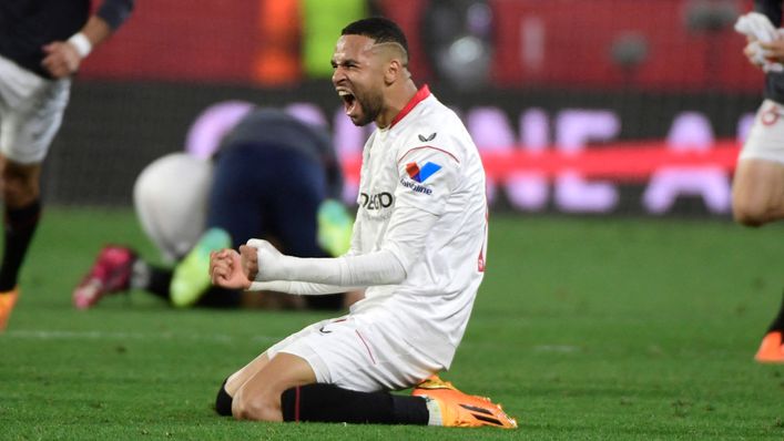 Youssef En-Nesyri helped Sevilla past Juventus and into the Europa League final