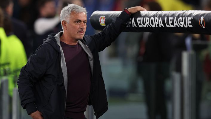 Jose Mourinho has yet to taste defeat in a European final, winning all five in which he has managed