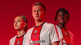 Southampton have revealed their home shirt for the 2022-23 season (Pic courtesy of Saints FC)
