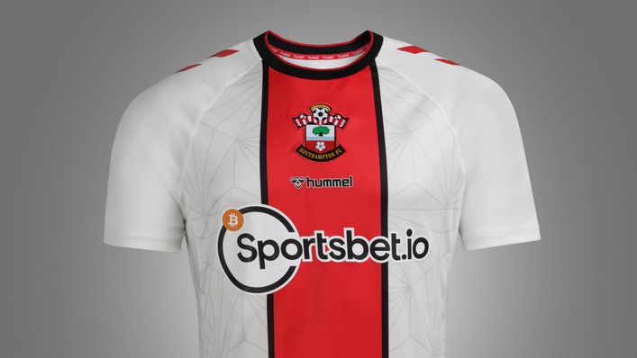 Southampton's home shirt is a nod back to their teams of the 80s (Pic courtesy of Saints FC)