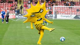 Scottish side Partick Thistle split opinion when unveiling new mascot Kingsley