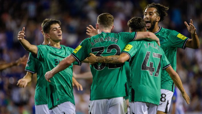 Newcastle scored twice late on to beat Brighton in the Premier League Summer Series