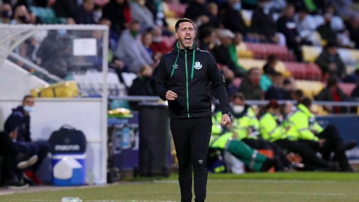 Stephen Bradley's Shamrock Rovers side travel to Sparta Prague on Tuesday