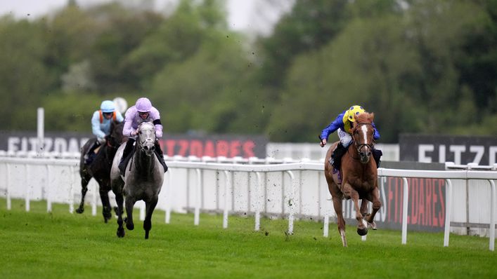 Garrus (left) earned first Group Three success on Sunday