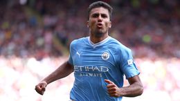 Rodri scored the winner as Manchester City triumphed 2-1 at Sheffield United